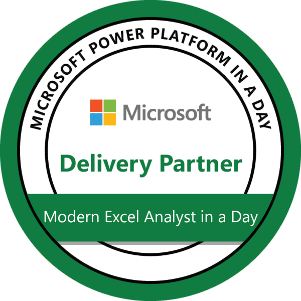Microsoft Partner Modern Excel Analyst